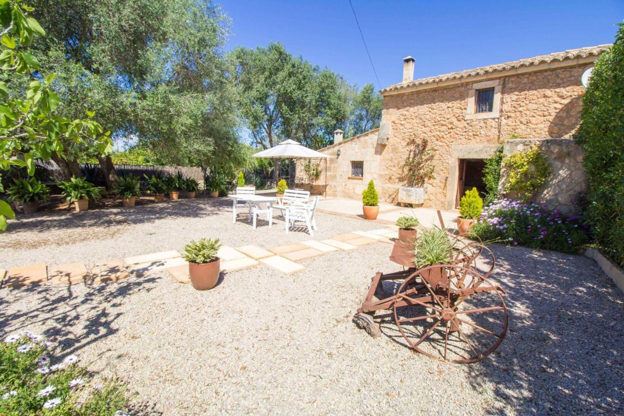 Preciosa Finca Rustica Con A/C Y Piscina Exclusiva Algaida  Eksteriør bilde