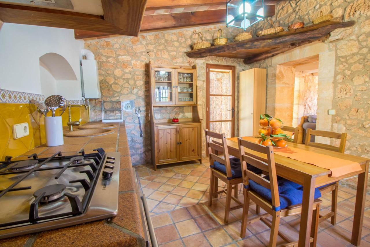 Preciosa Finca Rustica Con A/C Y Piscina Exclusiva Algaida  Eksteriør bilde