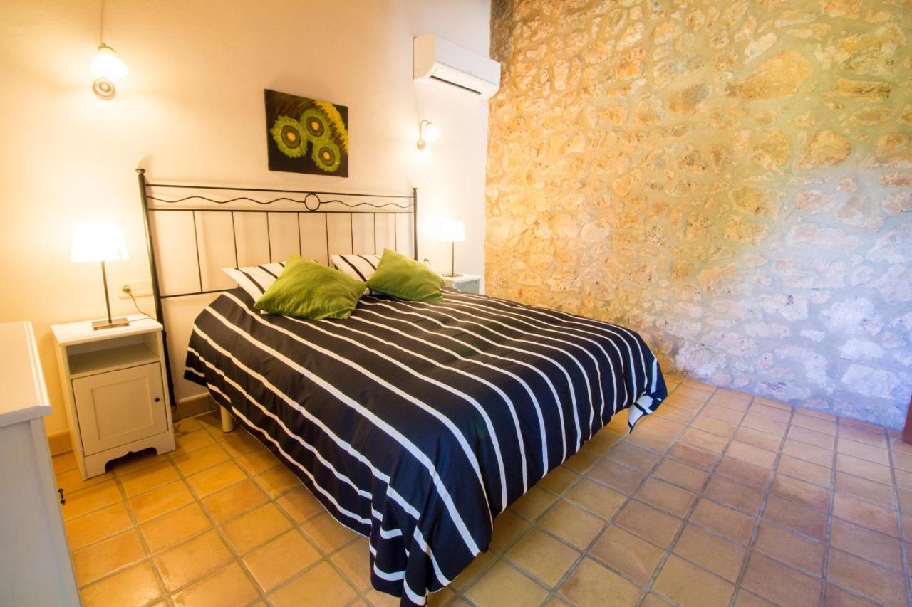 Preciosa Finca Rustica Con A/C Y Piscina Exclusiva Algaida  Eksteriør bilde