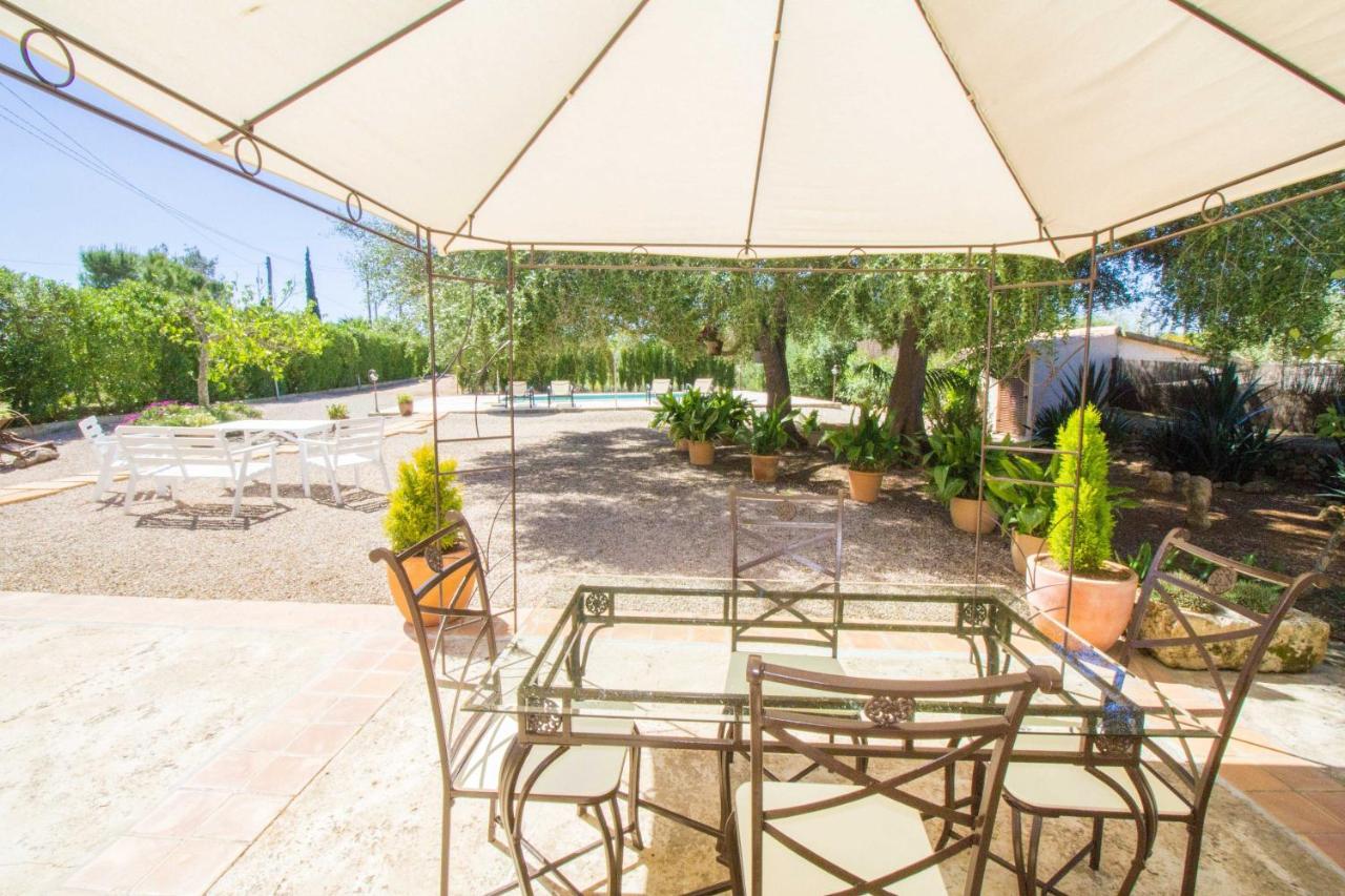 Preciosa Finca Rustica Con A/C Y Piscina Exclusiva Algaida  Eksteriør bilde